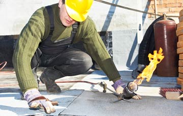 Rosemarkie flat roof construction
